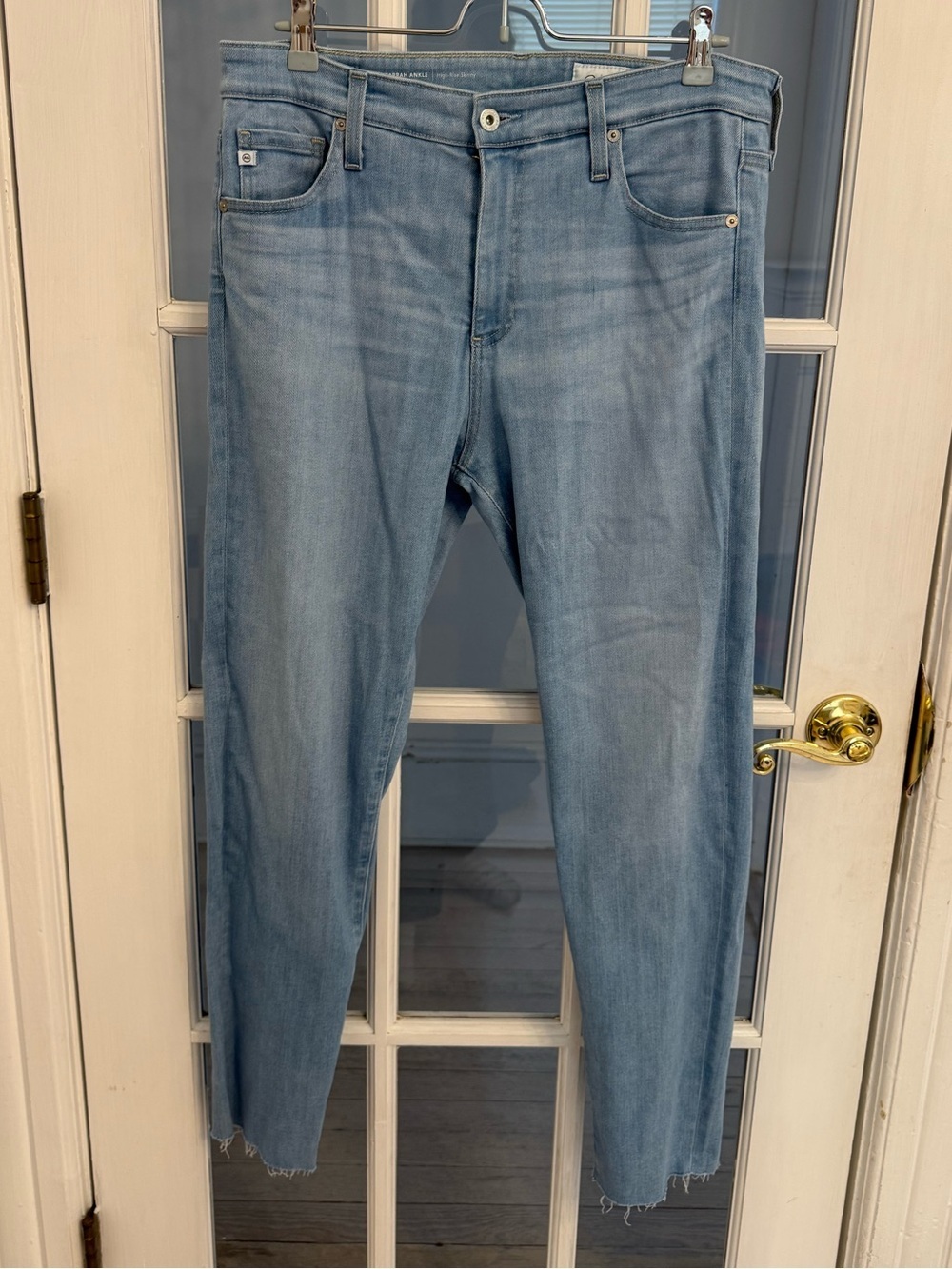 AG ADRIANO GOLDSCHMIED Women’s Farrah Ankle High Rise Skinny Jeans Size 32